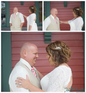 bride and groom wedding